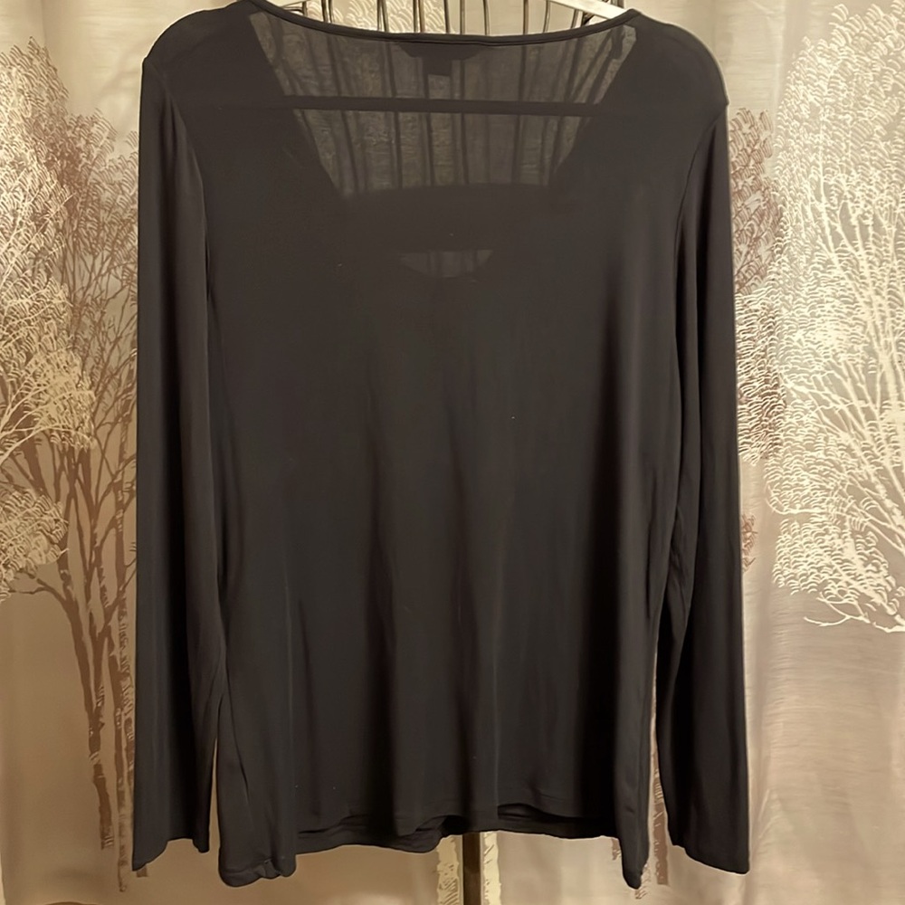 Pendleton Essential Wardrobe Piece Black Long Sle… - image 3